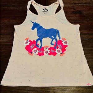 Appaman Pink Speckled Tank Top with Stylish Twisty Straps.